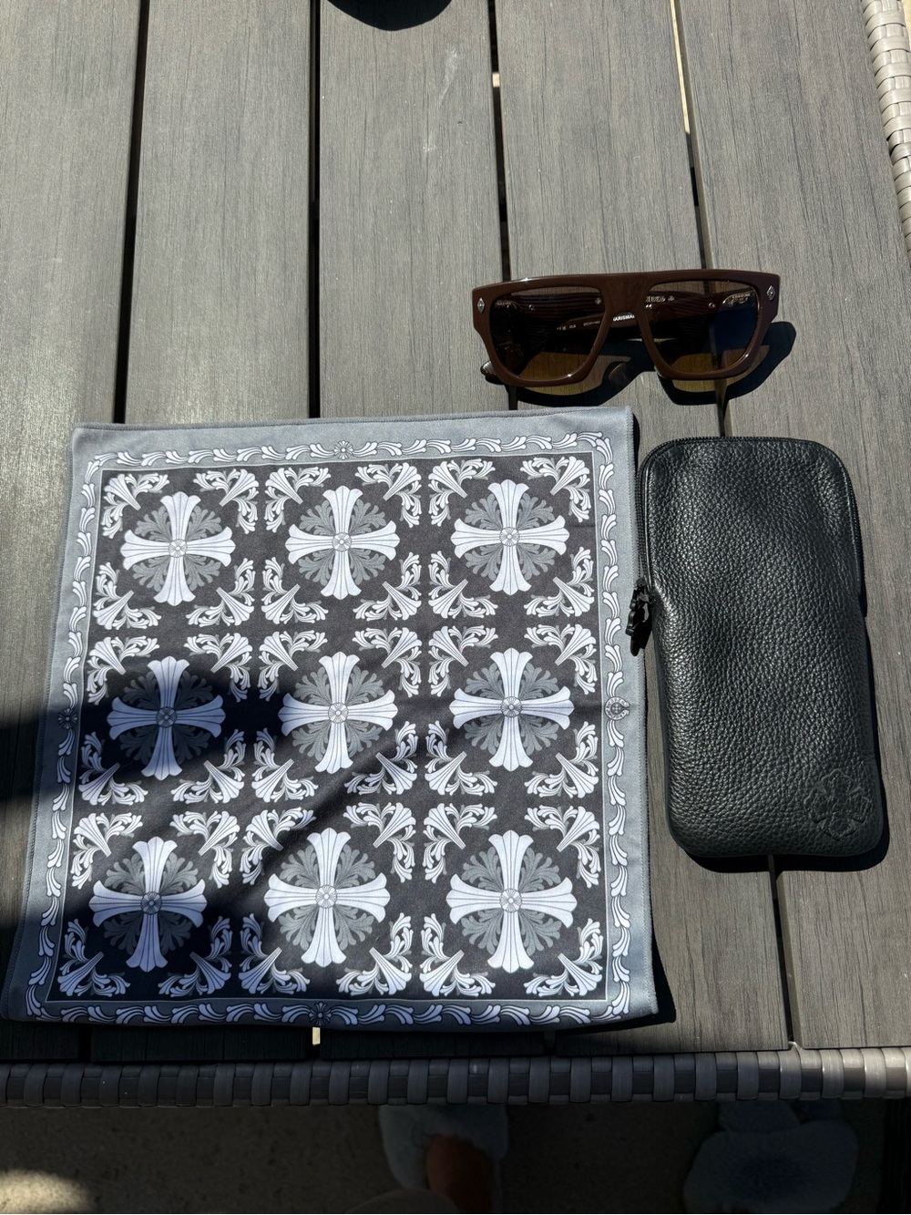•    Chrome Hearts Charismadick Sunglasses